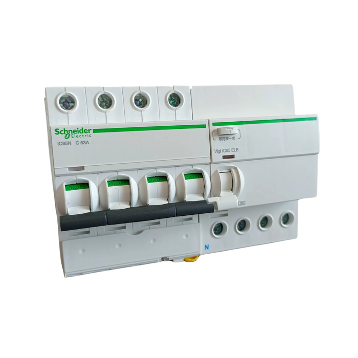 Circuit Breaker IC65N with Vigi iC65 Add-on Residual