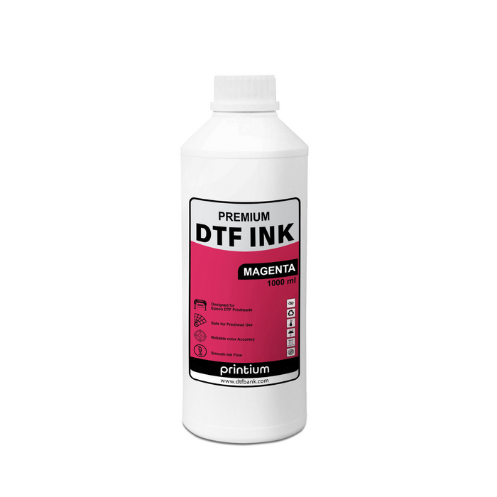 Premium DTF Ink: Magenta 1 Liter