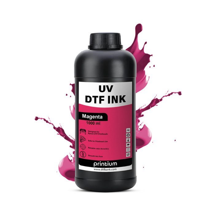 UV DTF Ink - Magenta 1 Liter