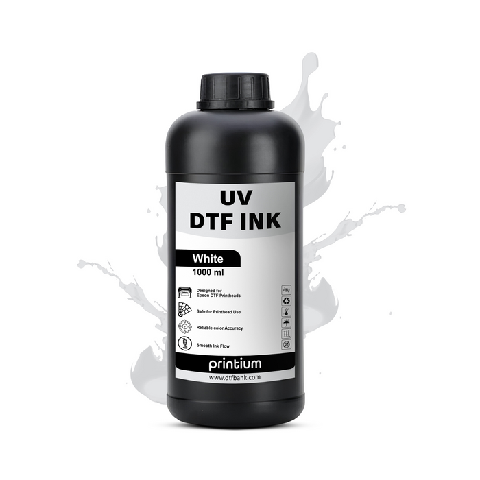 Tinta UV DTF - Blanca 1 Litro