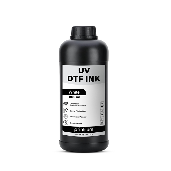 UV DTF Ink - White 1 Liter